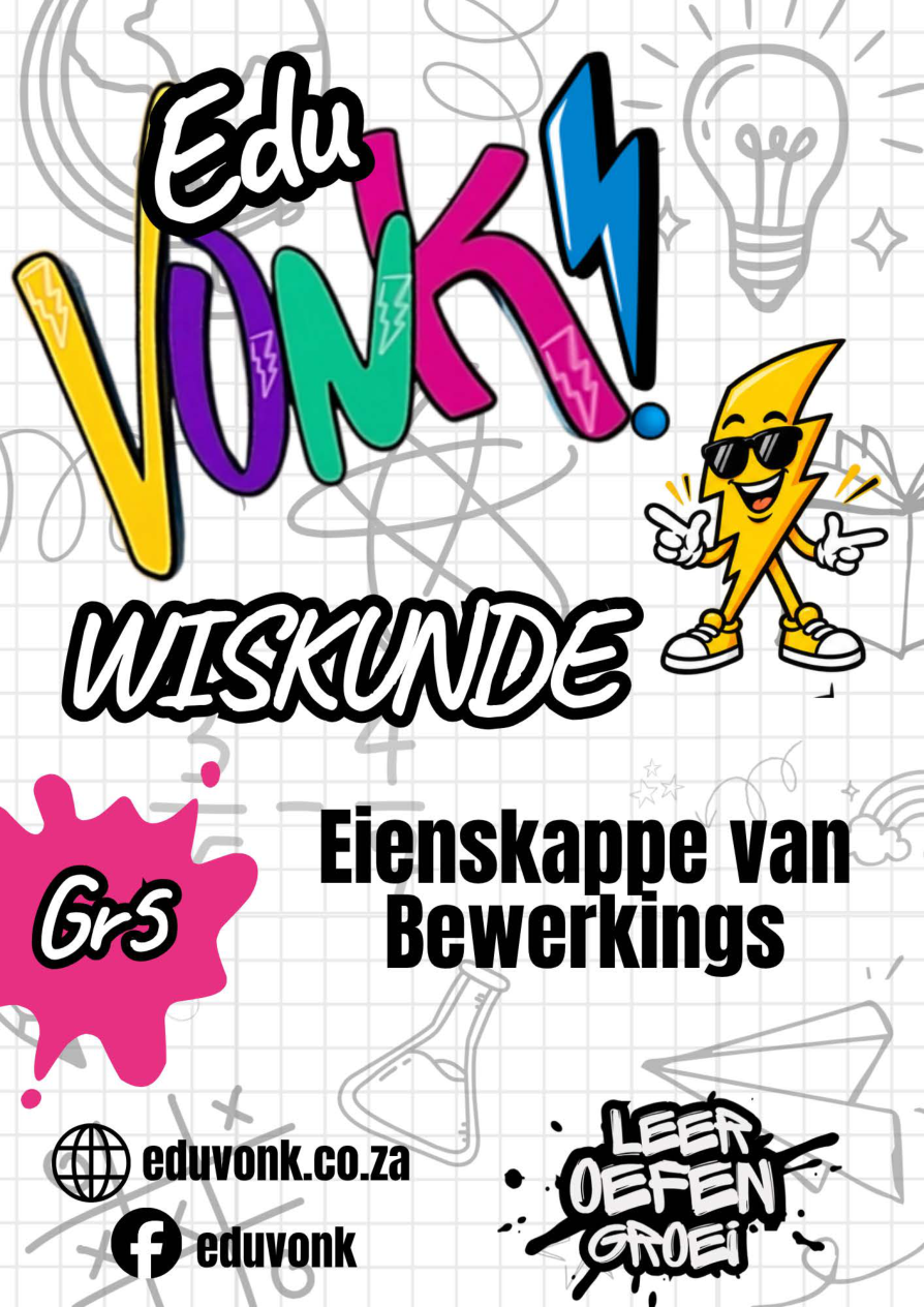 Graad 5: Eienskappe van Bewerkings (AF)