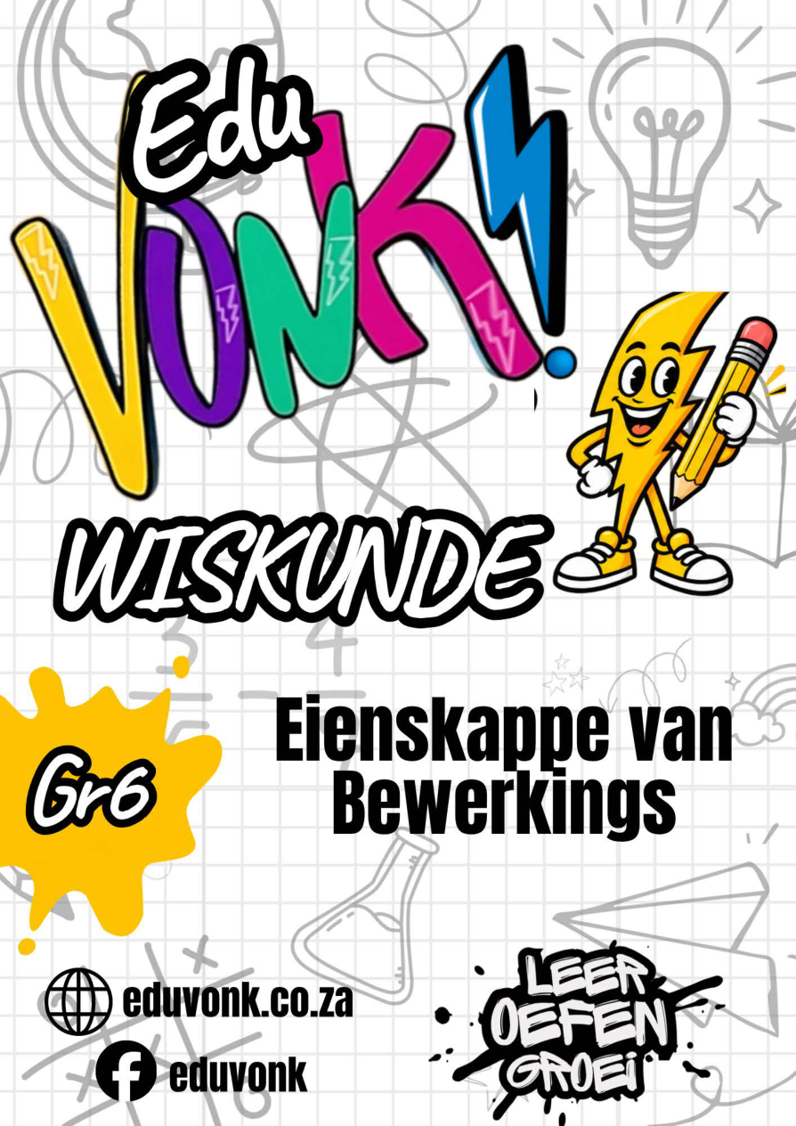 Graad 6: Eienskappe van Bewerkings (AF)