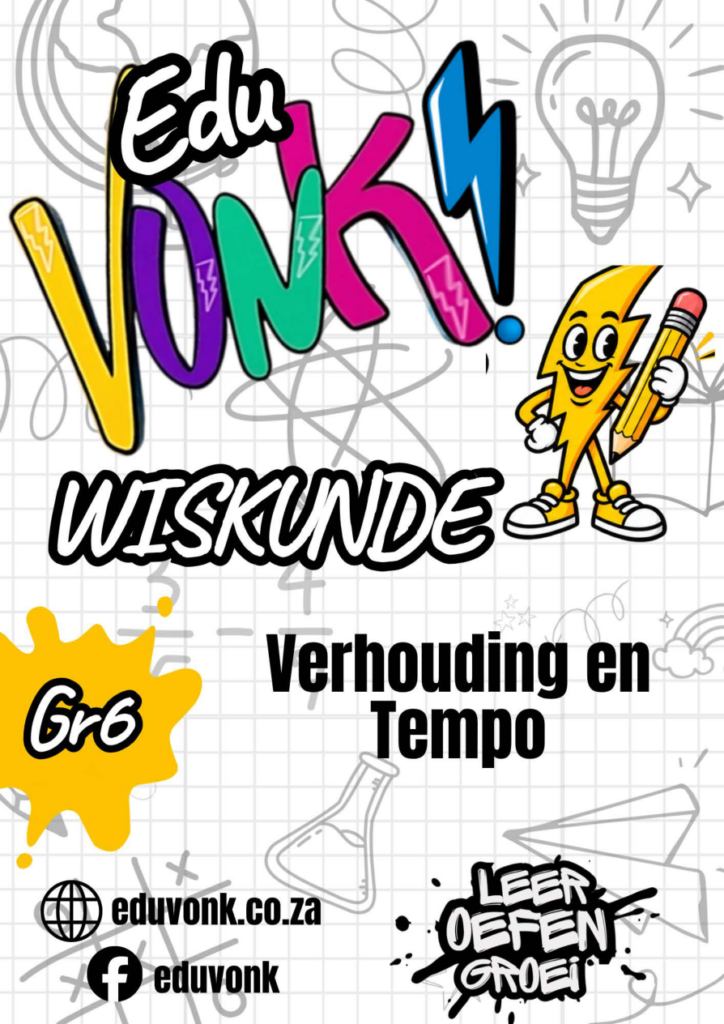 Graad 6: Verhouding en Tempo (AF)