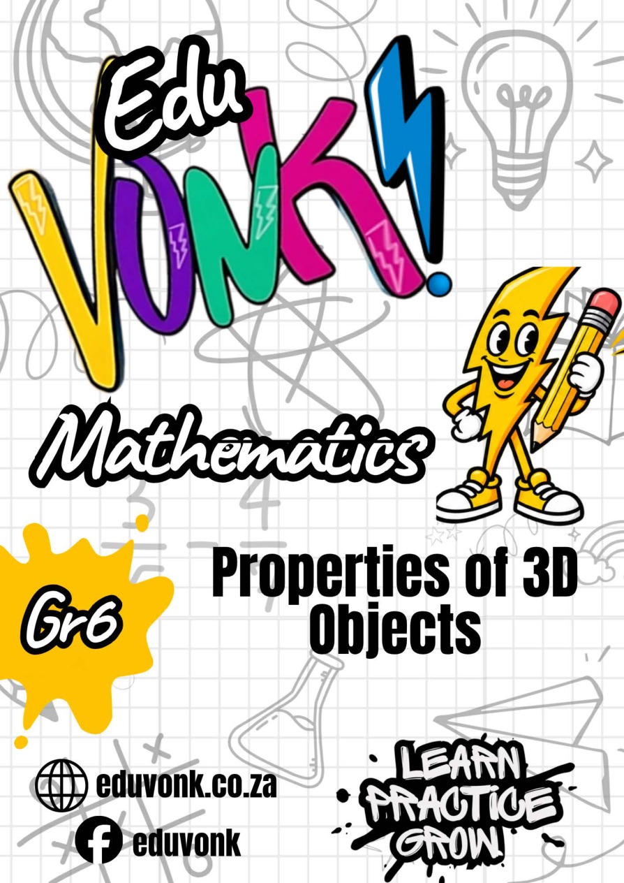 Grade 6: Properties of 3D Objects (EN)