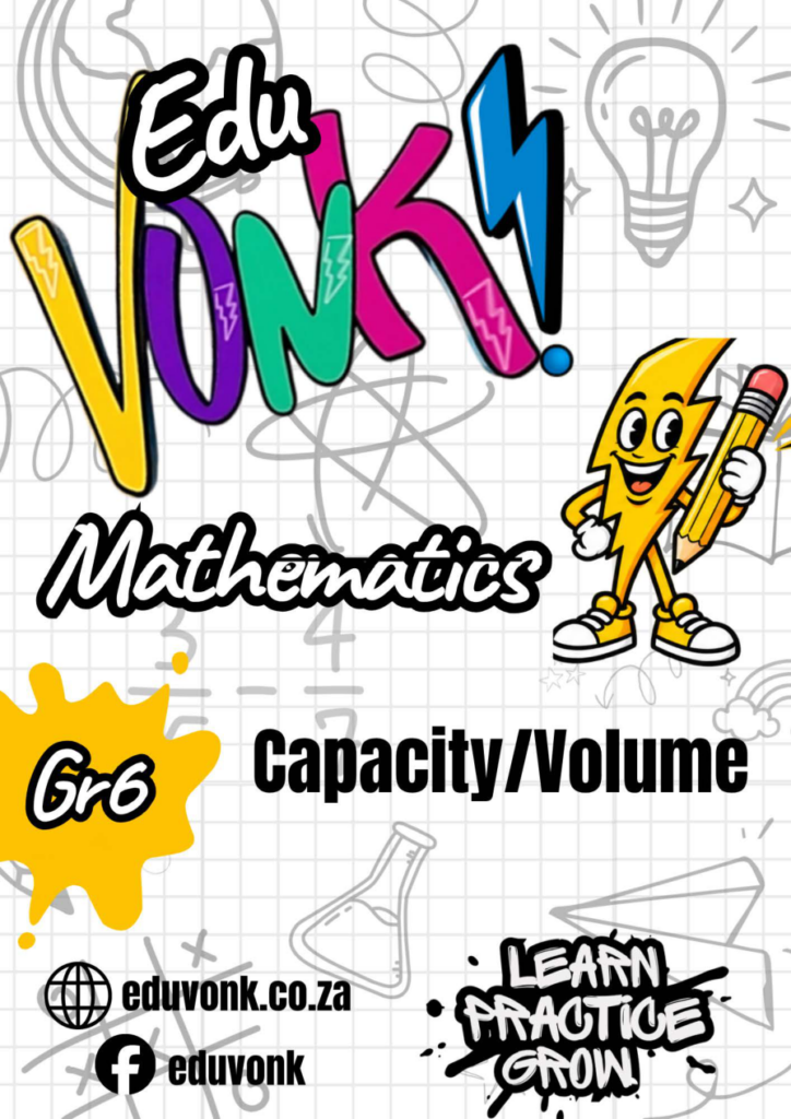 Grade 6: Capacity/Volume (EN)