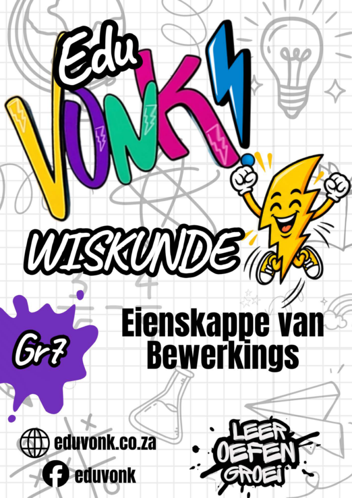 Graad 7: Eienskappe van Bewerkings (AF)