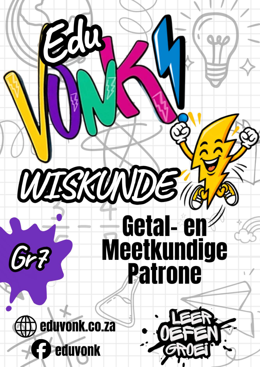 Graad 7: Getal- en Meetkundige Patrone (Gr7) (AF)