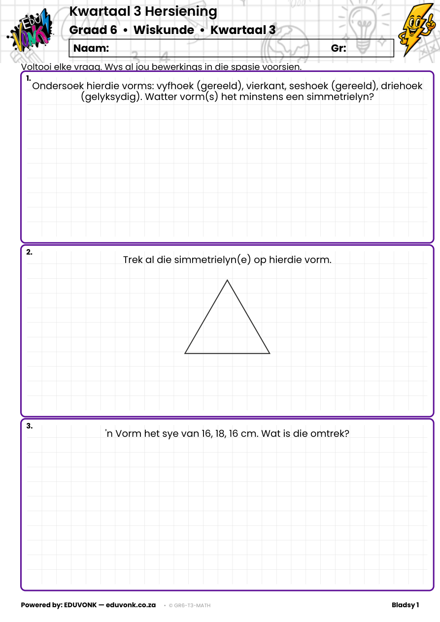 Graad 6 Kwartaal 3 Hersiening - Image 2